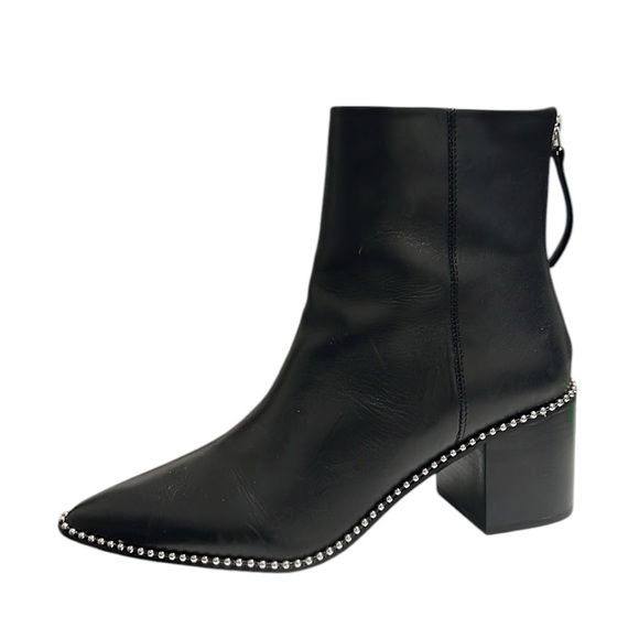 Steve Madden Aquarius Black Leather Boots Size 10 - Picture 6 of 13